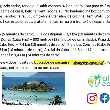 Cabo Frio - Jardim Caicara - Aluguel Economico Apartment Exterior photo