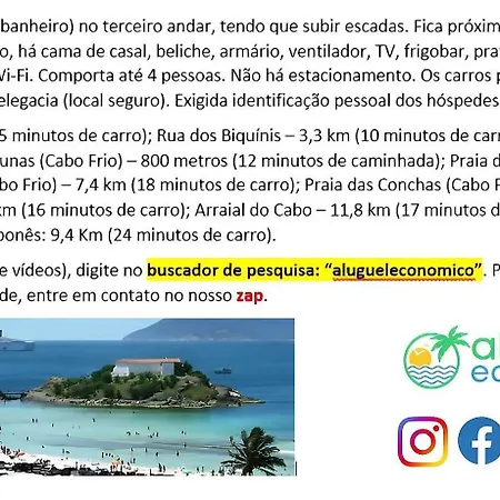 Cabo Frio - Jardim Caicara - Aluguel Economico Apartment Exterior photo