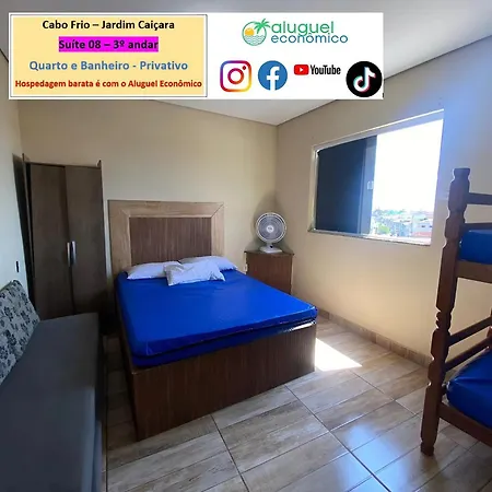 Cabo Frio - Jardim Caicara - Aluguel Economico Apartment Exterior photo