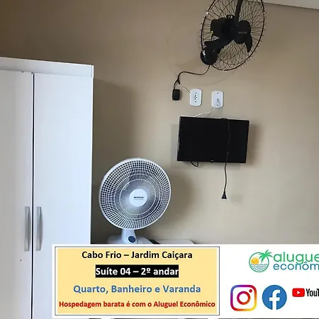 Cabo Frio - Jardim Caicara - Aluguel Economico Apartment Exterior photo